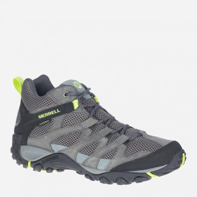 Merrell J036211 Mens Hiking Sizehoes Alverstone Mid GTX Granite/Keylime USize Sizeize 12