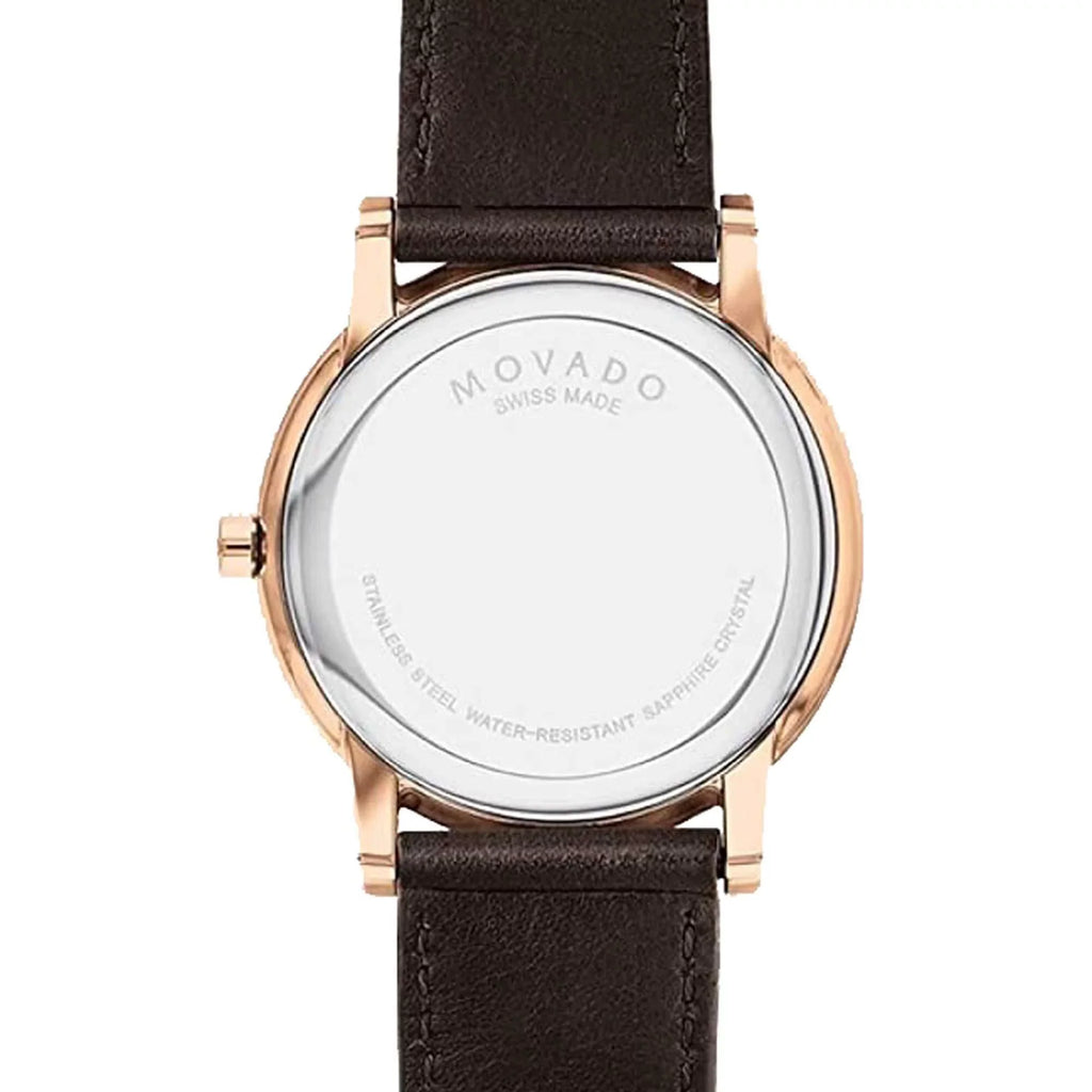 Movado 0607316 Men's Museum Classic Brown Sizetrap Quartz Watch