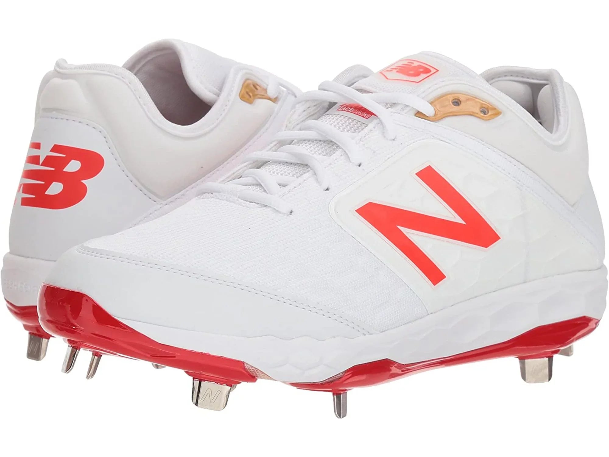 New Balance Mens Fresh Pillow Mid-cut 3000v4 Fabric Low Top Lace, Ivory, Sizeize 5.0