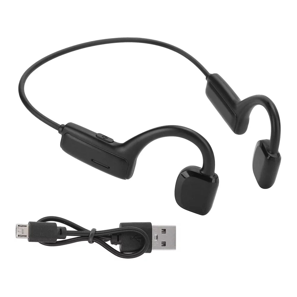 Bone Conduction Headphones Bluetooth 5.1 Wireless Earbuds Outdoor Sizeport Headset
