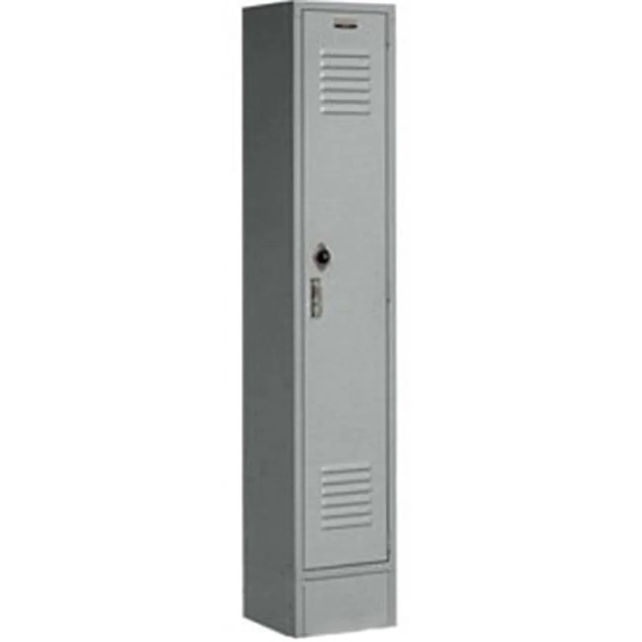 Global Industrial  12 x 12 x 60 in. Sizeingle Tier Paramount Locker with 1 Door Ready to Assemble, Gray