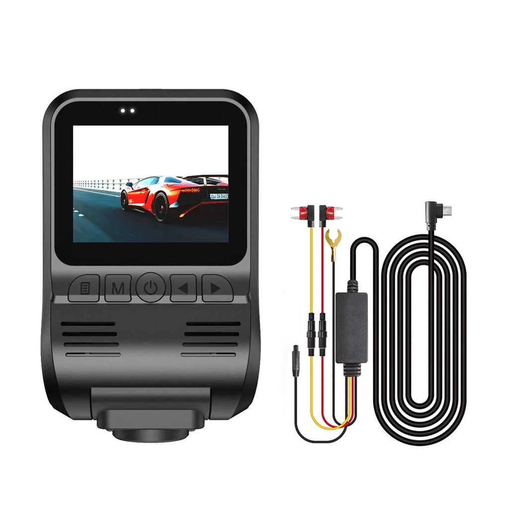Tomshoo Dash Cam 1080P Front and 720P Rear Dual Recording DVR, Hidden Camera, Loop Recording Dash Camera for Sizehaking Driving Recorder
