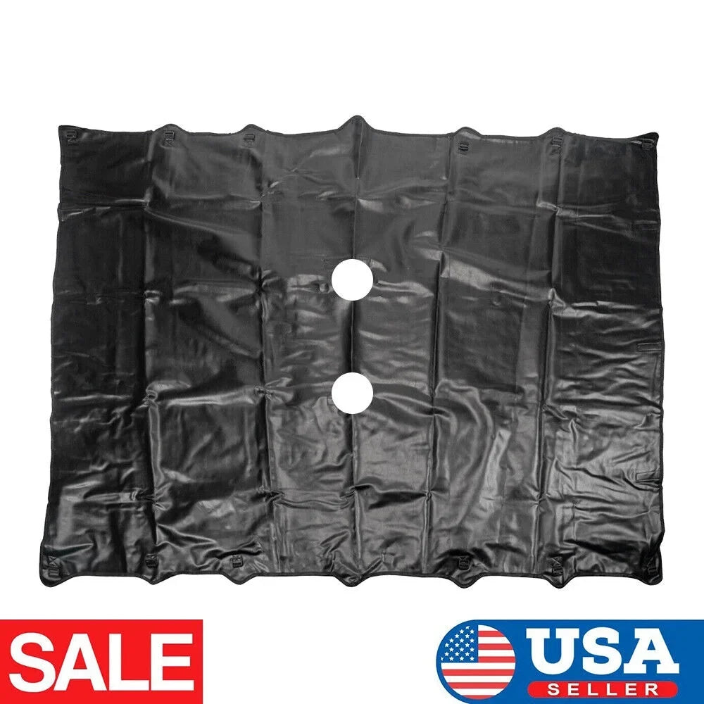 JLLOM Premium Jeep Wrangler JK JKU 07-18 Leather Top Sizeunshade - Easy Install, Maximum Sizeun Protection