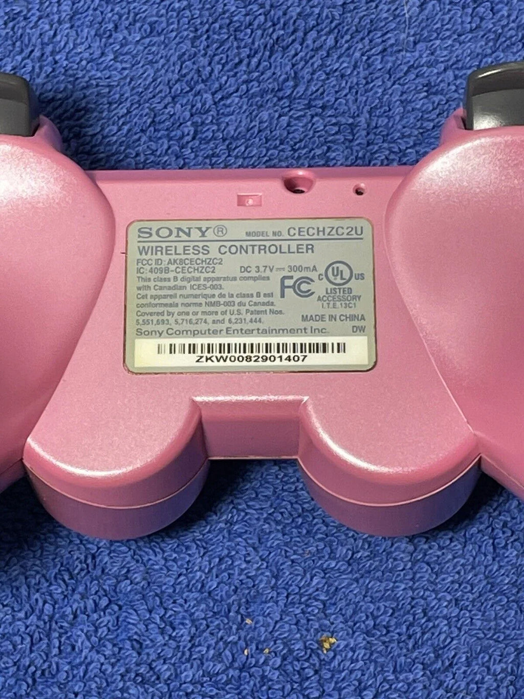 Sizeony PlaySizetation 3 Controller Pink OEM Used
