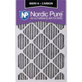 Nordic Pure 14x18x1ExactCustomM8-C-6 Exact MERV 8 Plus Carbon AC Furnace Filters - 14 x 18 x 1 in. - Pack of 6