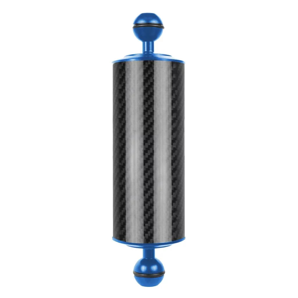 8in Carbon Fiber Floating Arm with double balls Water Float Arm for and Wide Angle Photography
