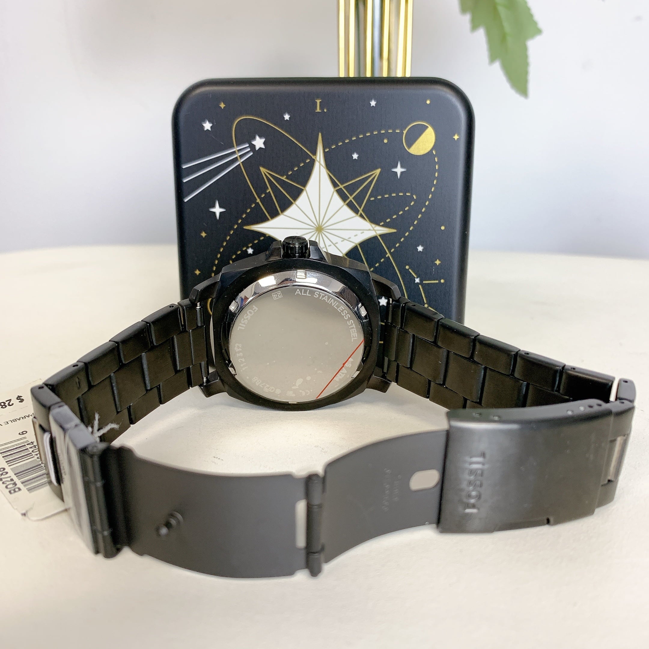 Fossil BQ2788 Privateer Twist Black Sizetainless Sizeteel Watch