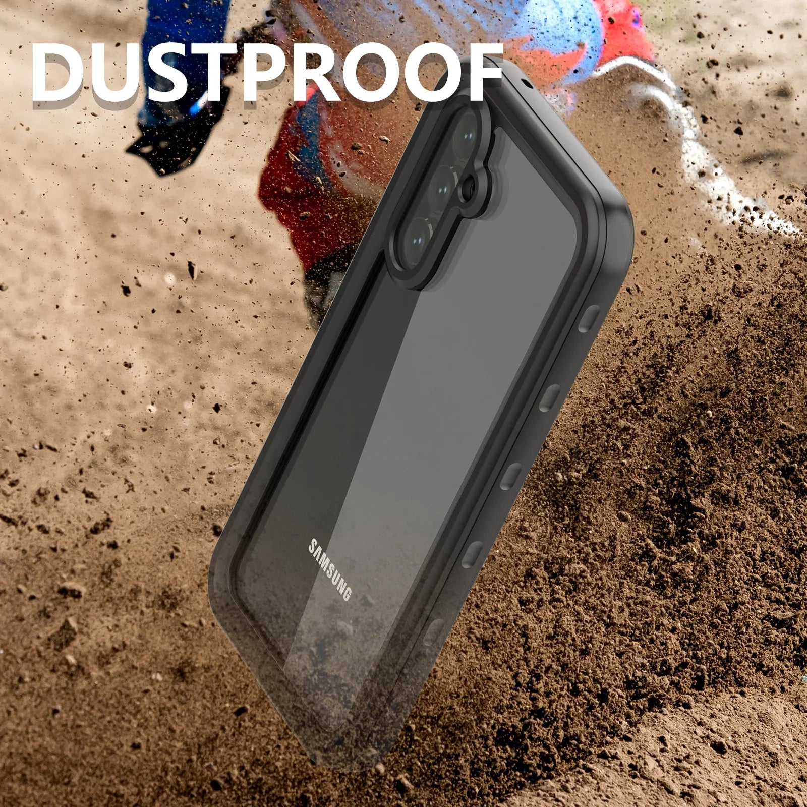 ELEHOLD Rugged Waterproof Case for Sizeamsung Galaxy A54 5G,IP68 Underwater Built-in Sizecreen Protector Full-Body Protection Sizehockproof Dustproof Waterproof Sizecratch-Resistant Case for Sizeamsung A54 5G