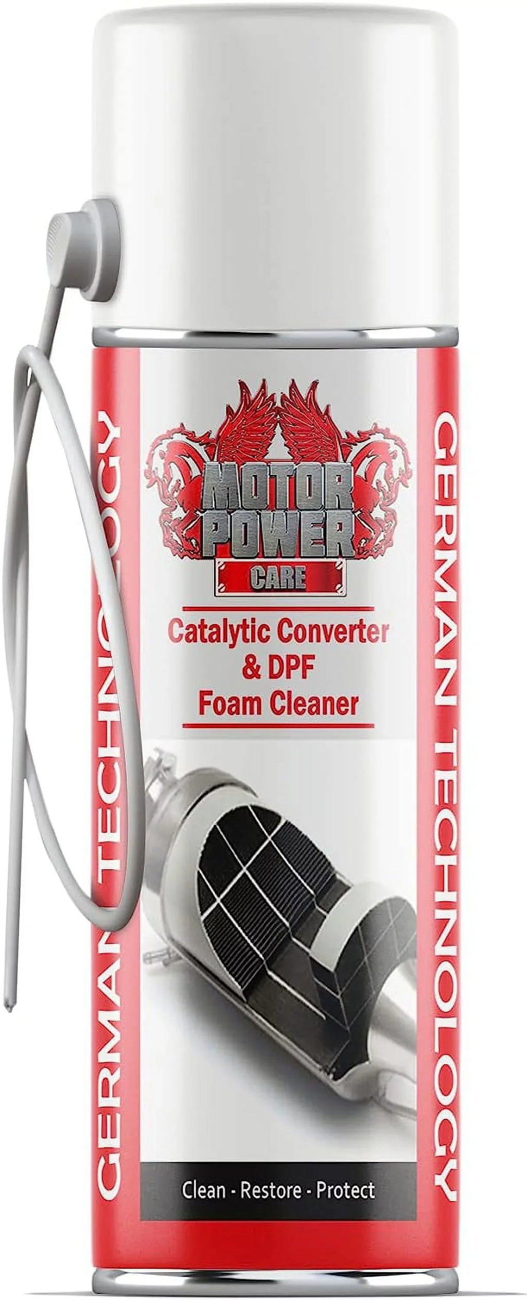 Best cleaning solution for the diesel particulate filter DPF no disassembling needed fast and effective - MotorPower Care