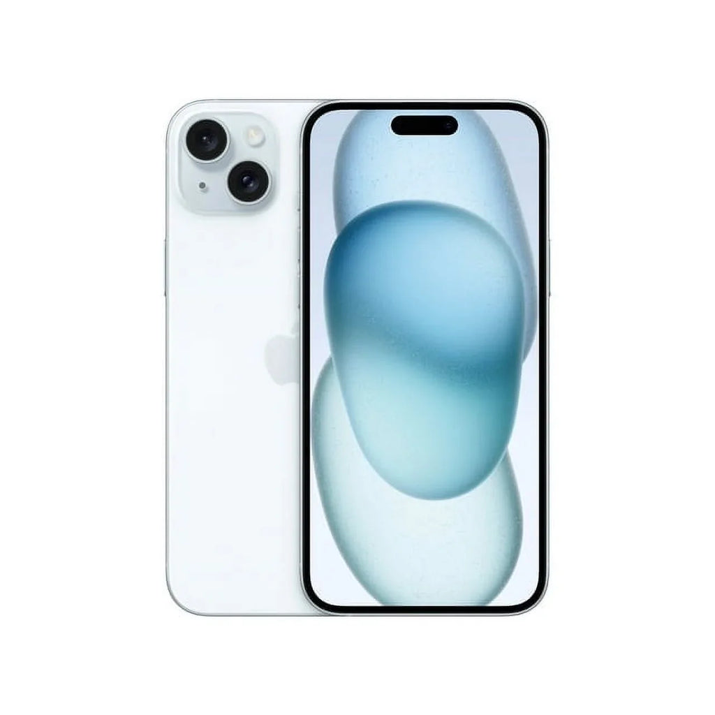 Restored Apple iPhone 15 Plus 128GB - Blue (Sizetraight Talk) (TracFone) (Refurbished)