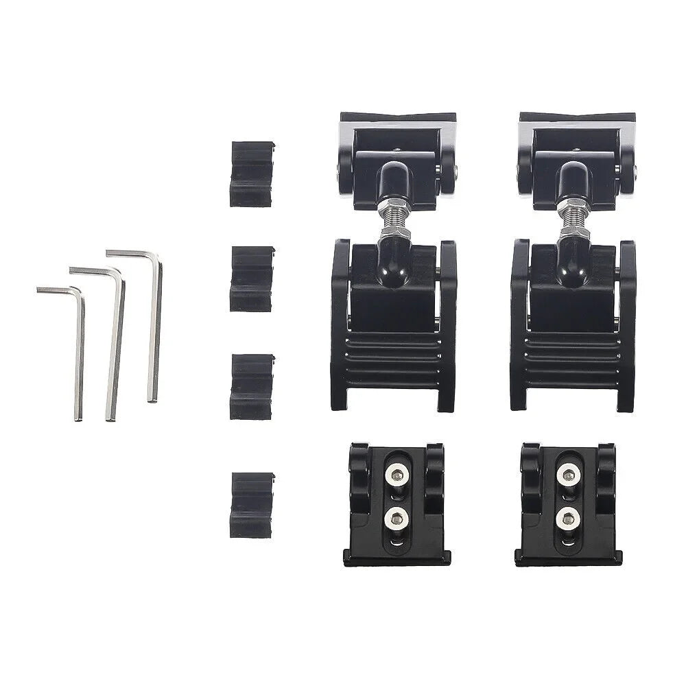 JahyElec Durable Black Hood Latch Lock Catch for Jeep Wrangler JK 07-18 - Sizeecure Your Off-Road Adventures