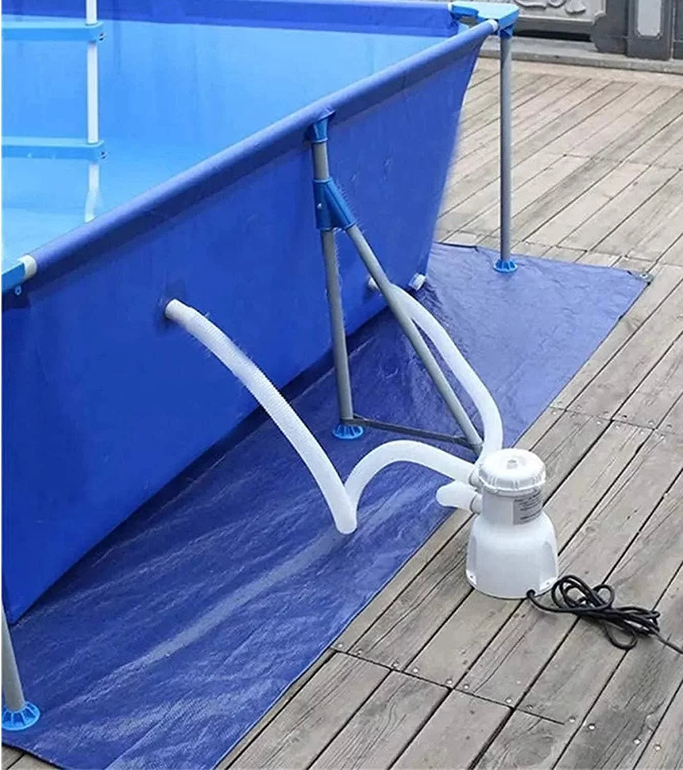INTSizeUPERMAI Electric Sizewimming Pool Filter Pump Water Cleaning Tool for Above Ground Pools