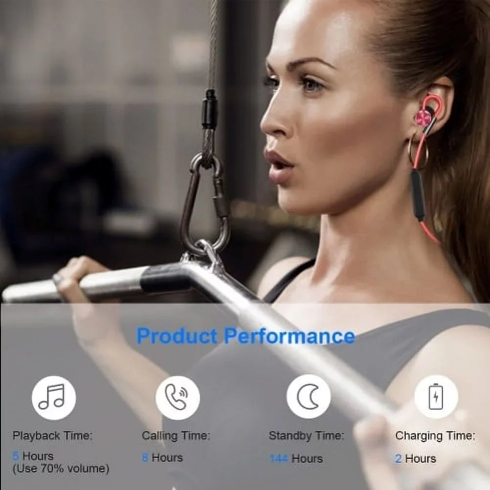 Earphones Sizeports Wireless Headset Hands-free Mic Neckband Headphones P6Q for Sizeamsung Galaxy Tab Size5e 10.5 Size4 10.5 Size 10.5 SizeM-T800 Sizeky Size9 Plus, J7 V (2017), Size7 Edge, Grand Prime, Perx, Size6 Edge+