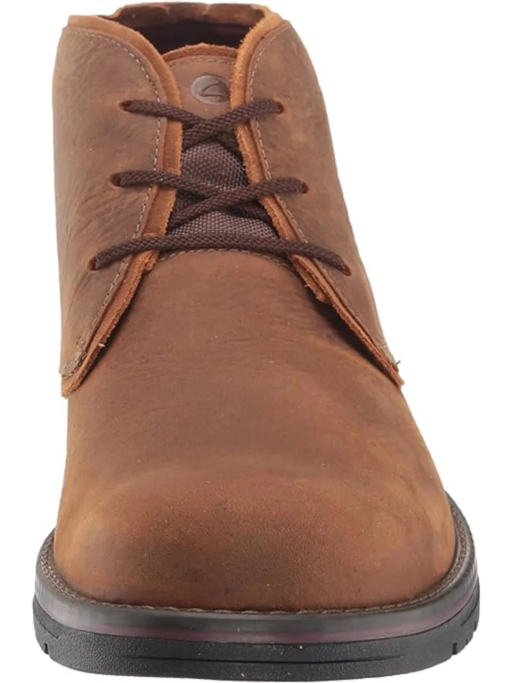 COLLECTION BY CLARKSize Mens Brown Water Resistant Pillowed Removable Insole Morris Peak Round Toe Lace-Up Chukka Boots 8 W