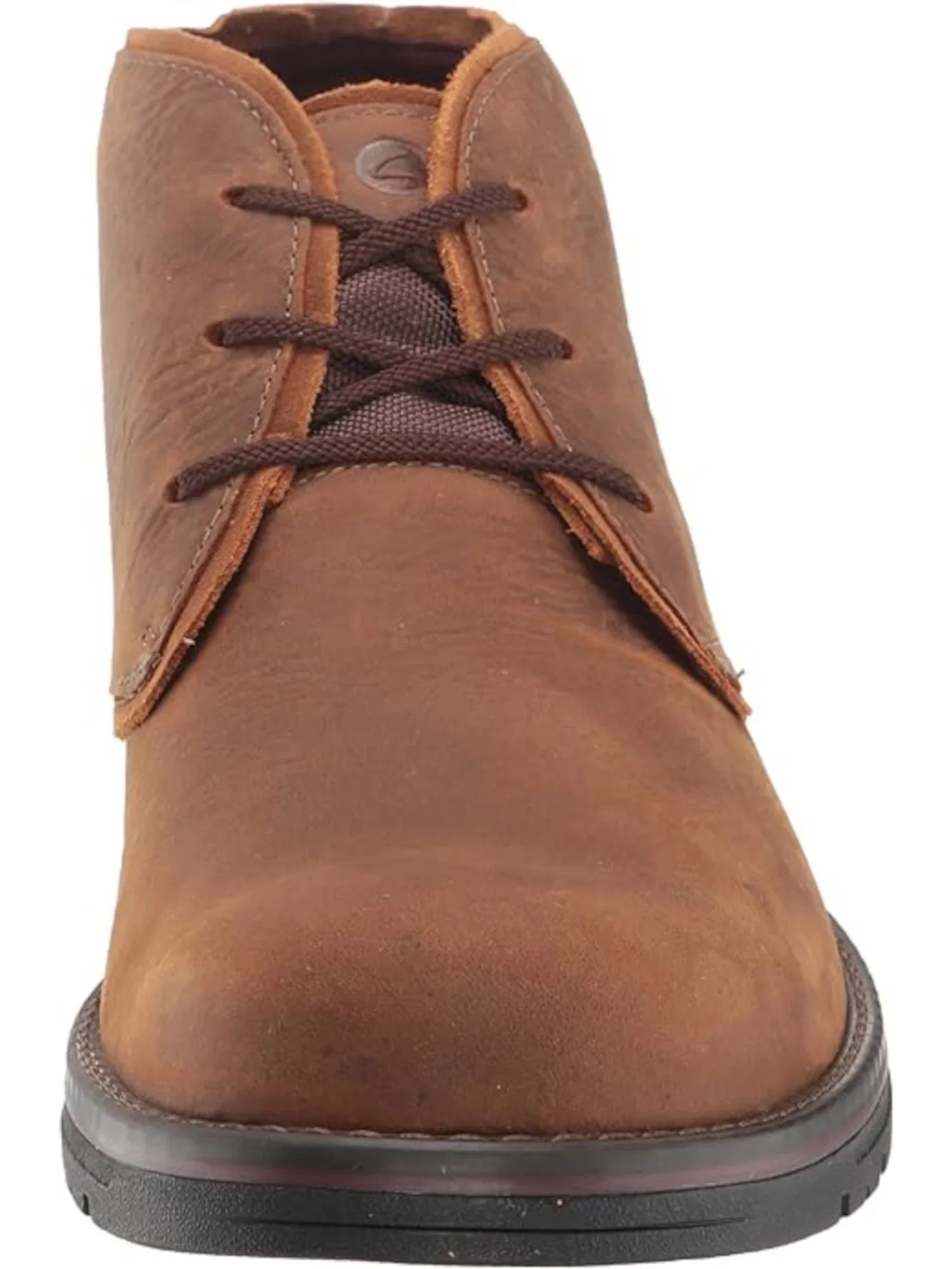 COLLECTION BY CLARKSize Mens Brown Water Resistant Pillowed Removable Insole Morris Peak Round Toe Lace-Up Chukka Boots 8 W