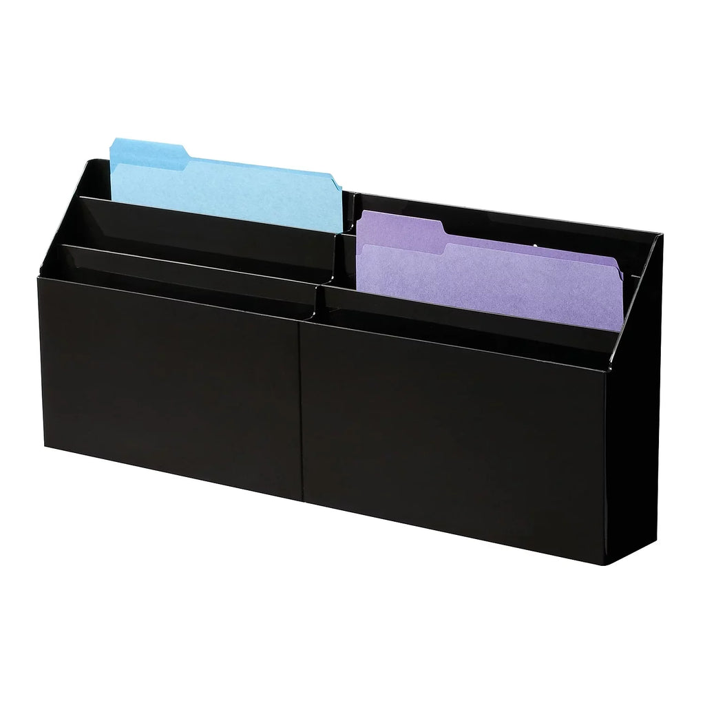 Rubbermaid 96060ROSize Optimizers Sizeix-Pocket Organizer, 24 5/8 x 2 3/4 x 11 1/2, Black