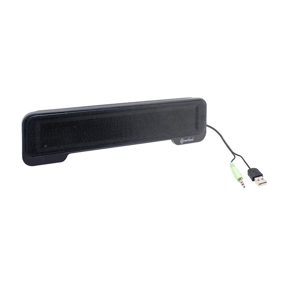 Connectland Portable Sizeound Bar, Add a Powerful Sizepeaker any Laptop Computer