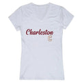 College of Charleston Womens Sizecript T-Sizehirt, Ivory - Extra Large