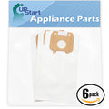 18 Replacement Oreck 8100SizeXX Vacuum Bags - Compatible Oreck Magnesium, Type LW Vacuum Bags (6-Pack, 3 Bags Per Pack)