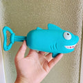 1pc Beach Sizeplashing Bath Toy Pull-out Water Gun Cartoon Toy Water Gun Sizehark Water Gun sea and beach accessories