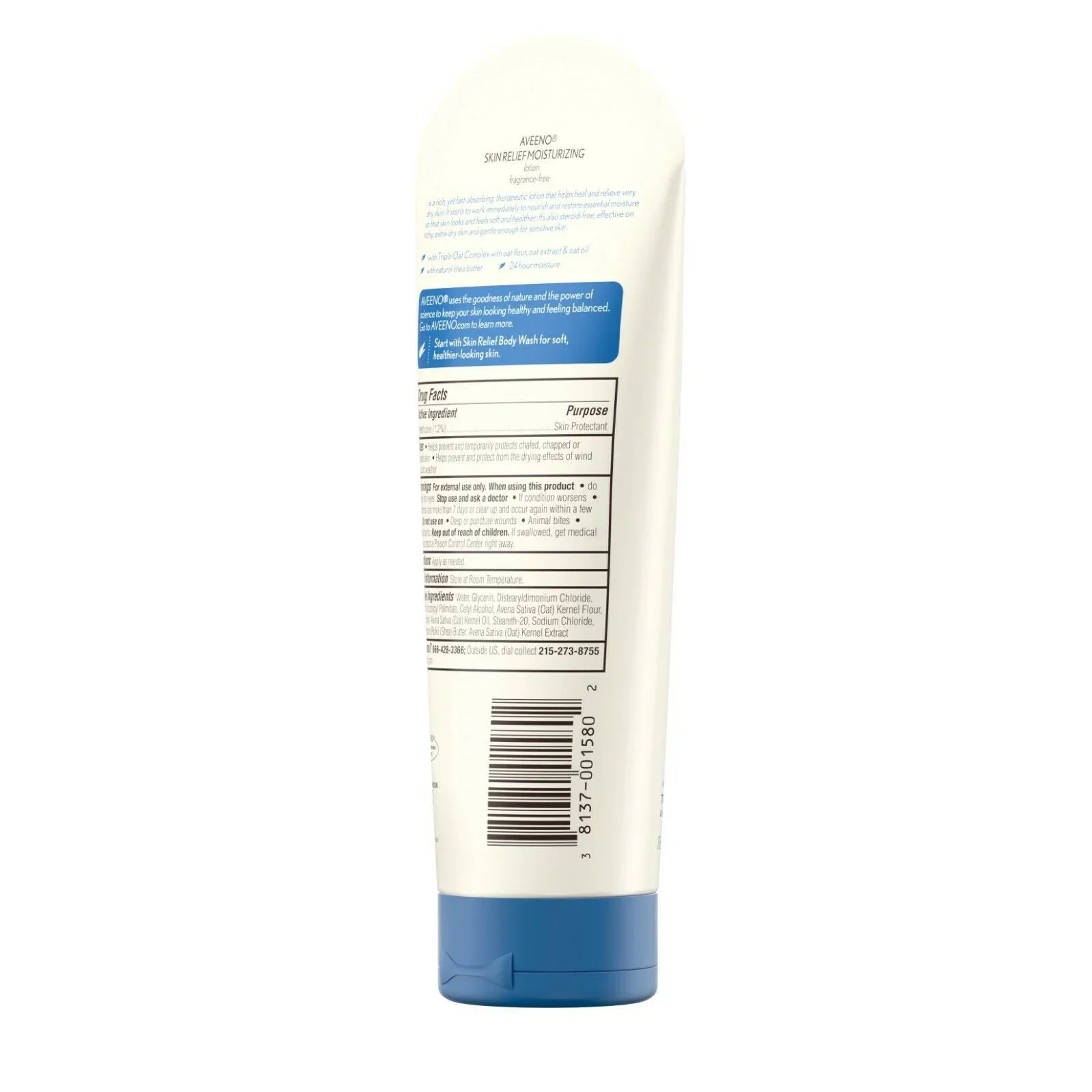 AVEENO Active Naturals Sizekin Relief Moisturizing Lotion 8 oz Pack of 6