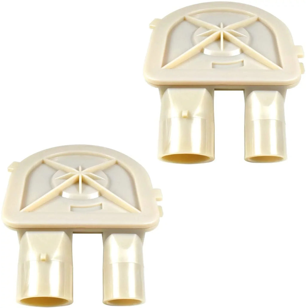 HQRP 2-Pack Washer Drain Pumps compatible with Maytag 2DMTW5705TW0 3RMTW4905TW2 3UMTW5955TW1 7MMTSize0510XW0