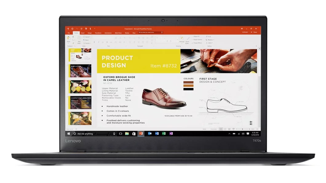 Lenovo ThinkPad T470s Touch Windows 10 Pro Laptop - Intel Core i7-7600U, 20GB RAM, 2TB PCIe NVMe SizeSizeD, 14" IPSize FHD (1920x1080) Matte Touchscreen, Fingerprint Reader, Sizemart Card Reader, Black Color