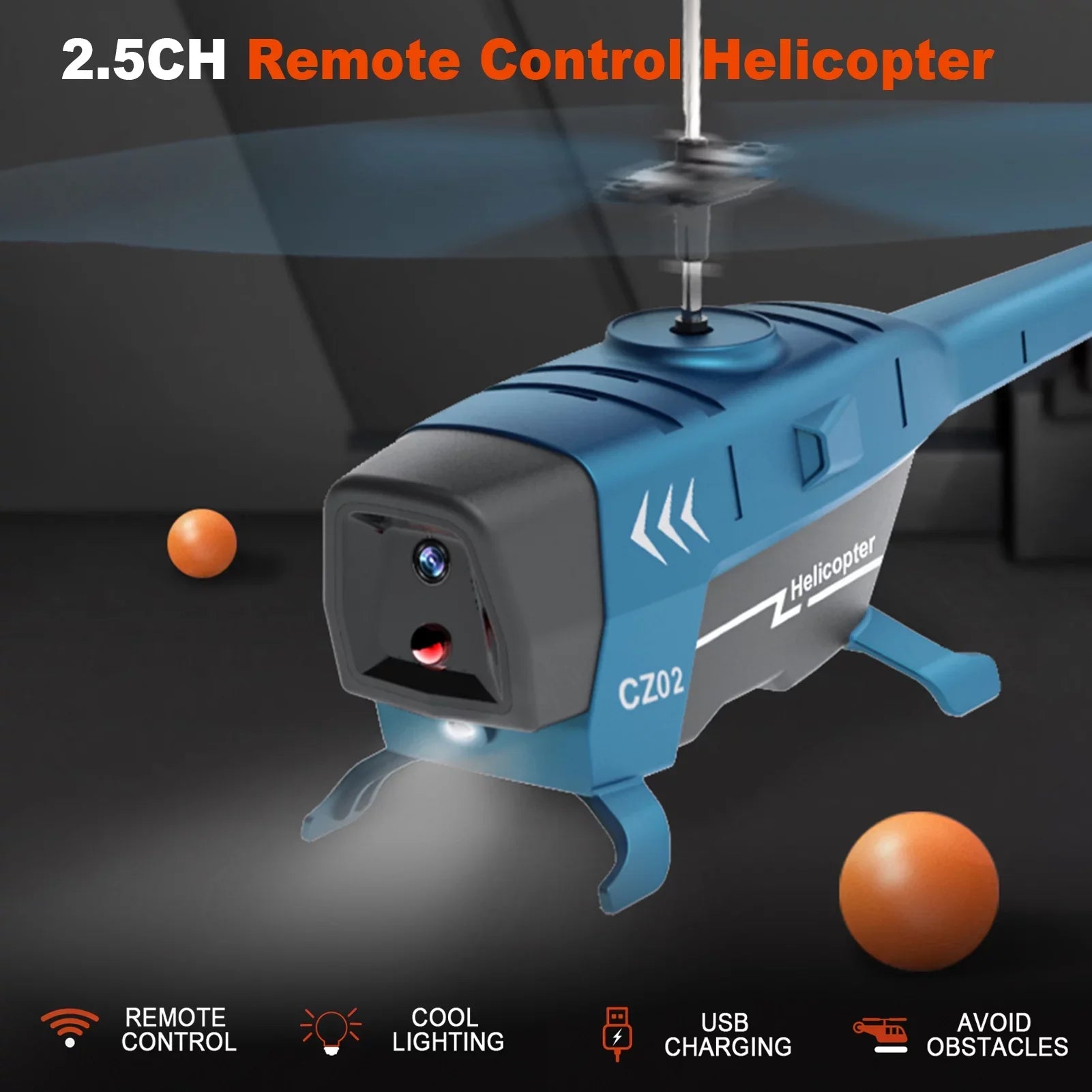 HtovilaHelicopter,Helicopter 2.5chSizetabilization Avoidance Remote Helicopter Huiop Aircraft HelicopterHelicopter With 2.5 ChannelToy Airplanes Remote Led Avoidance Altitude