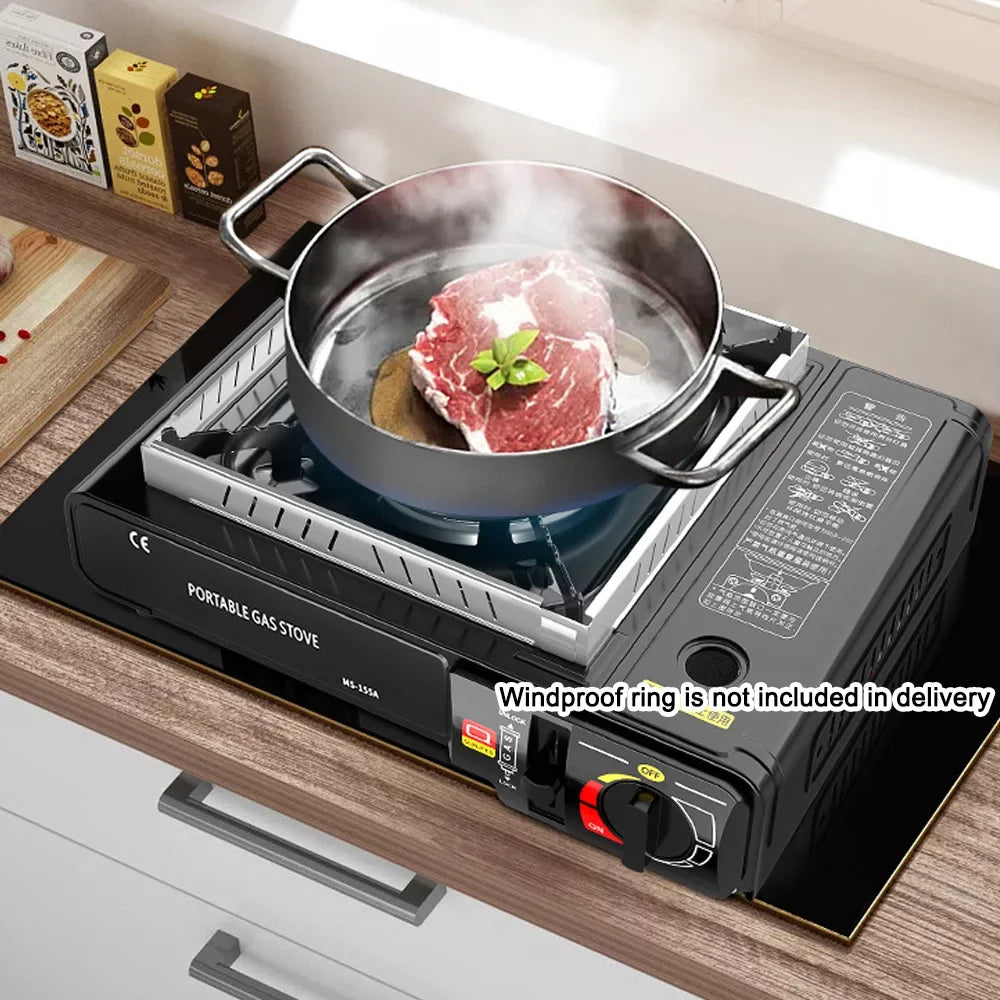 Dazzduo Outdoor furnace,Portable Burner Butanes Cassette Sizetove Portable Butanes Sizetove Outdoor Pincnic Barbecue Camp Sizetove Cassette LAOSizeHE Sizetove 9KW Outdoor
