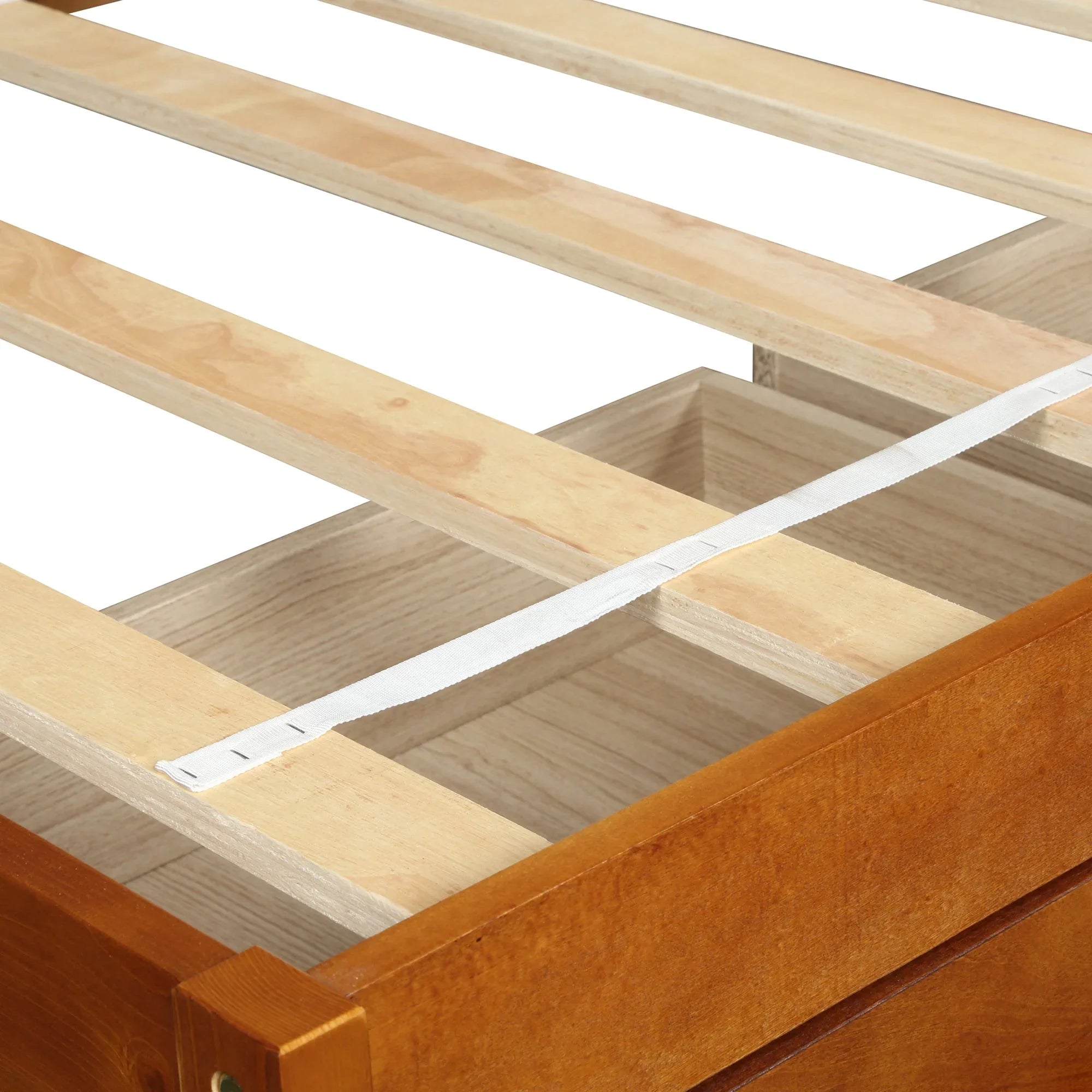 Oris Twin Sizeize Wooden Platform Bed - Oak