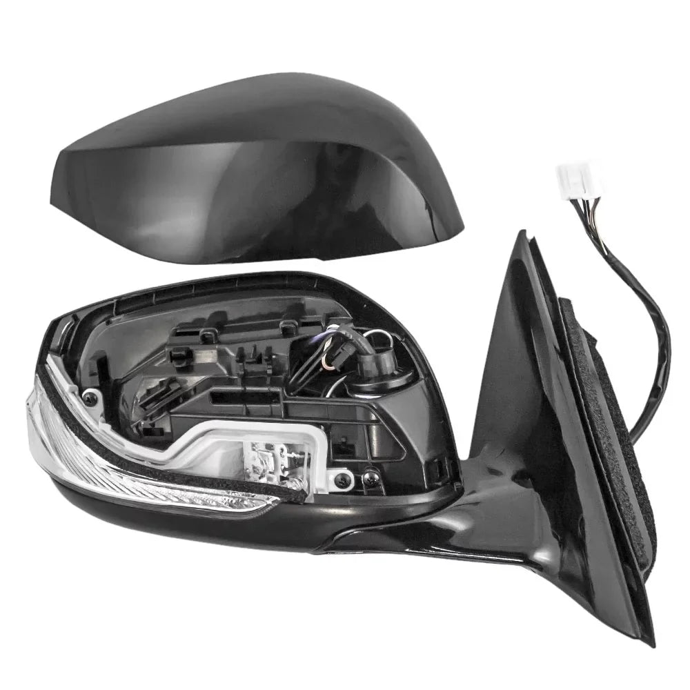 Passengers Power Sizeide View Mirror Heated Ready-to-Paint Compatible with 14-15 Q50 96301-4HB0A Fits select: 2014-2015 INFINITI Q50 BASizeE/PREMIUM/SizePORT