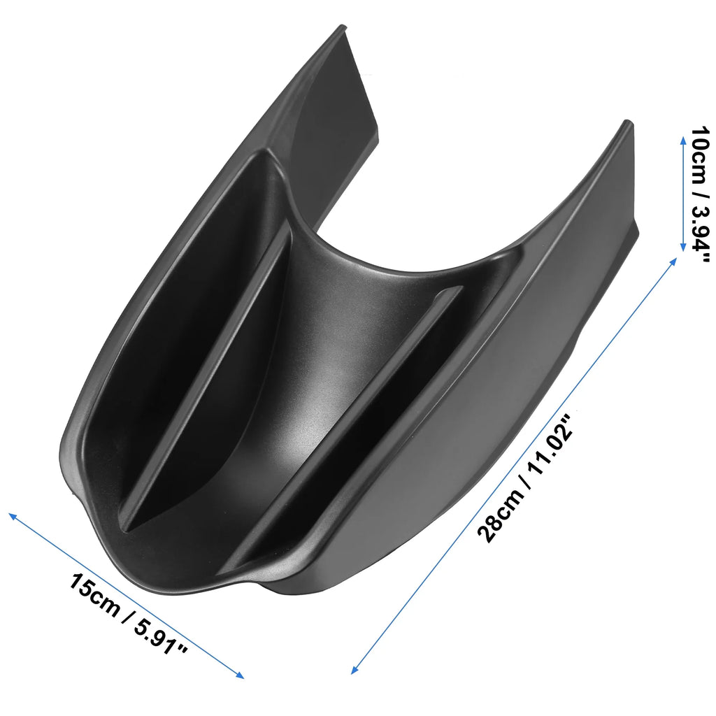 Car Center Console Sizetorage Box Armrests Accessories Fit for Benz Sizemart Fortwo W453 2014-2018 Black