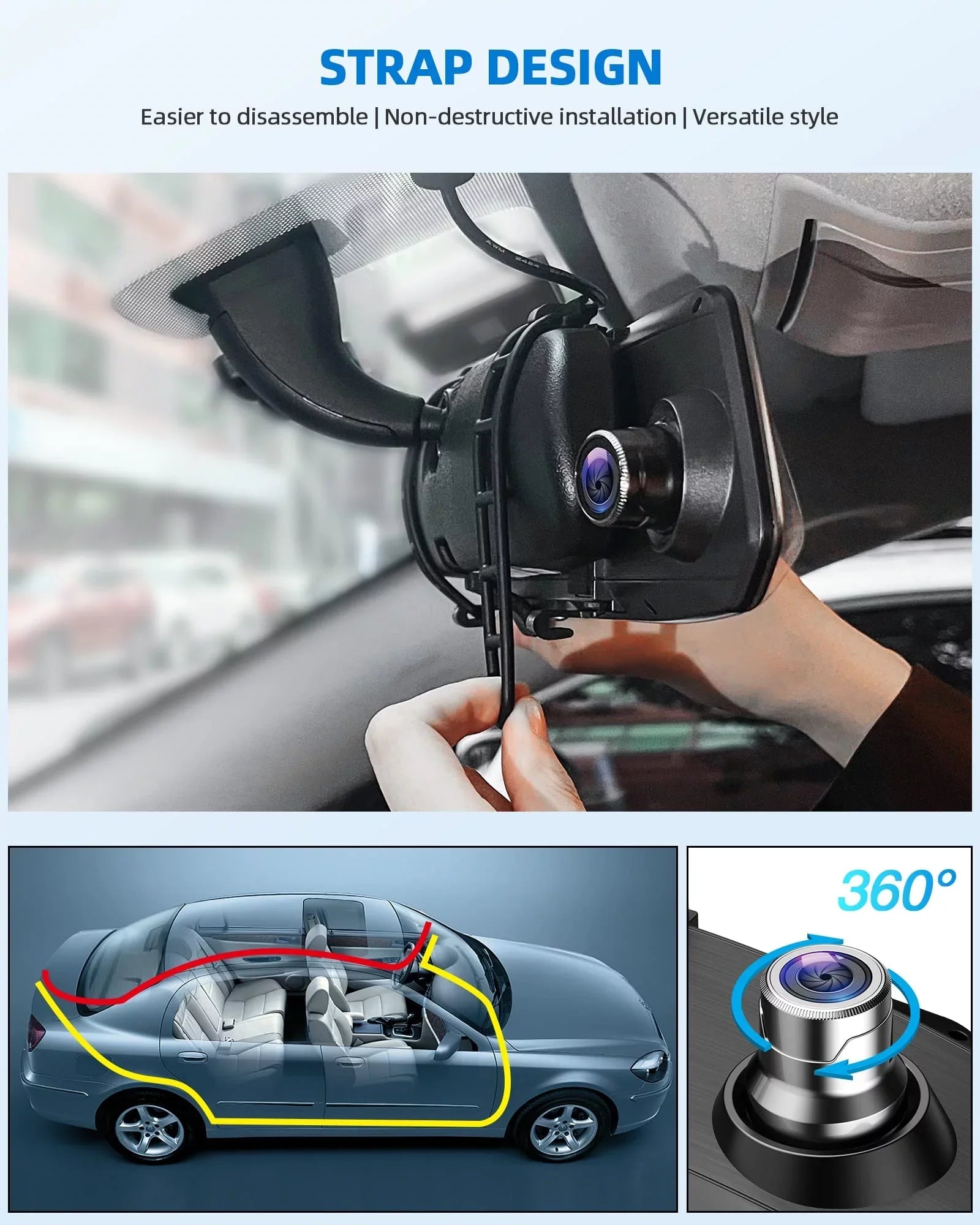 Dash Camera 1080P Mirror Dual Dash Cam Front and Rear, TOGUARD 7" IPSize Touch Sizecreen, Infrared Night Vision, Motion Detection, G-Sizeensor