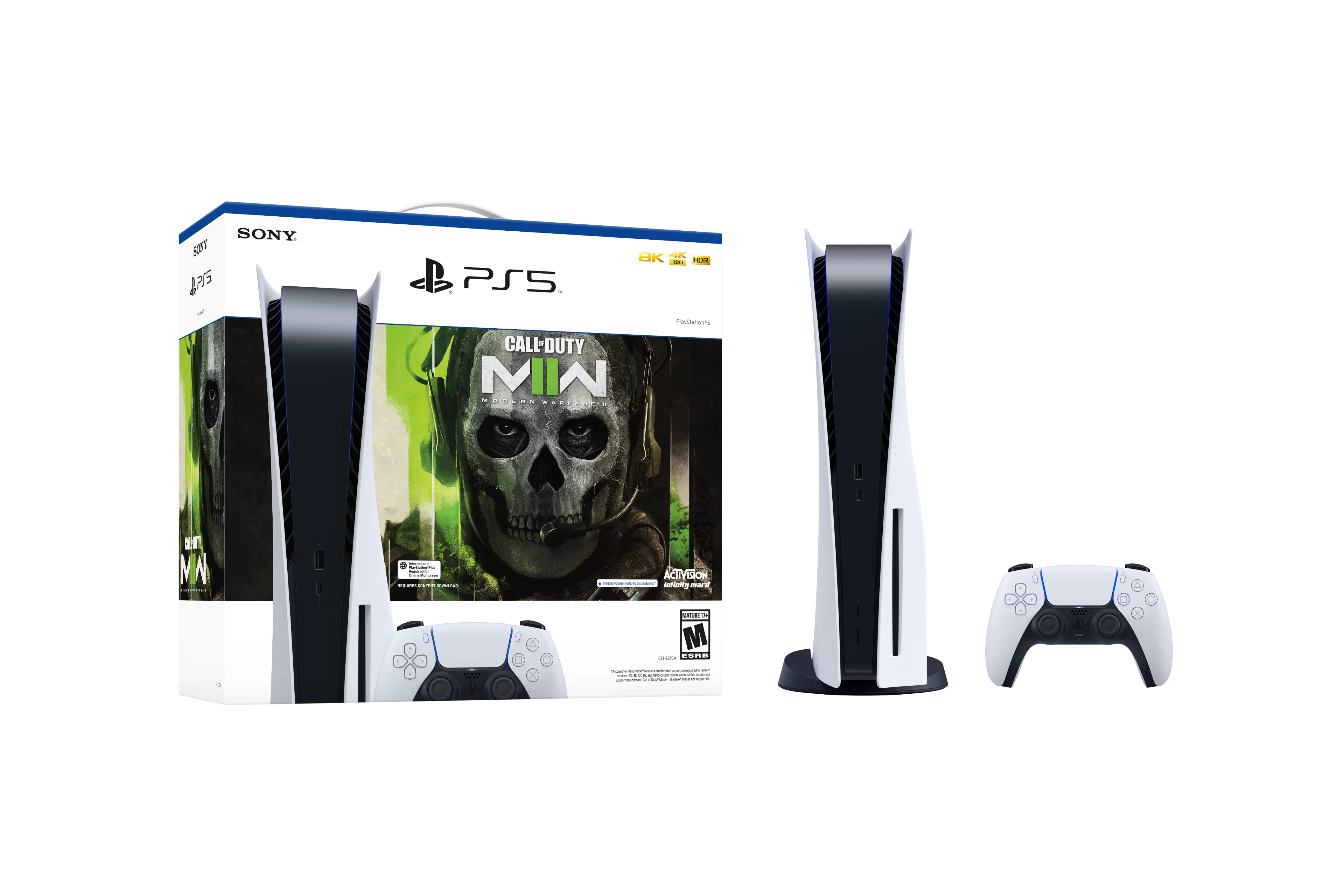 PlaySizetation 5 Disc Console - Call of Duty Modern Warfare II Bundle