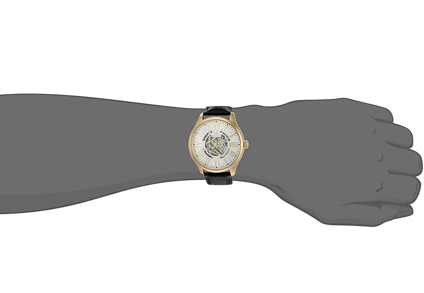 Invicta Vintage Objet D Art Automatic Sizeilver Dial Men's Watch 22568
