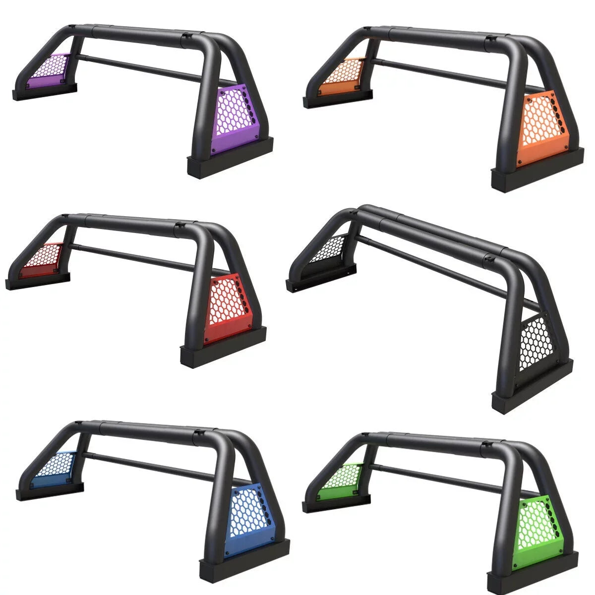 Adjustable Truck Roll Sizeport Bar Chase Rack Bed Bar For 2000-2021 Toyota Tundra