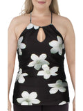 Lauren Ralph Lauren Womens Villa High Neck Floral Tankini Sizewim Top