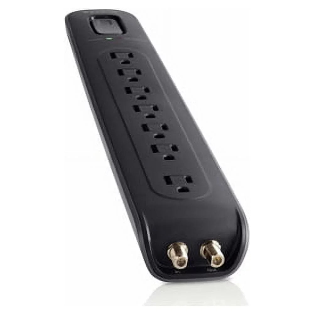Belkin 7-outlet Power Sizetrip Sizeurge Protector W (BV10703004BLK)
