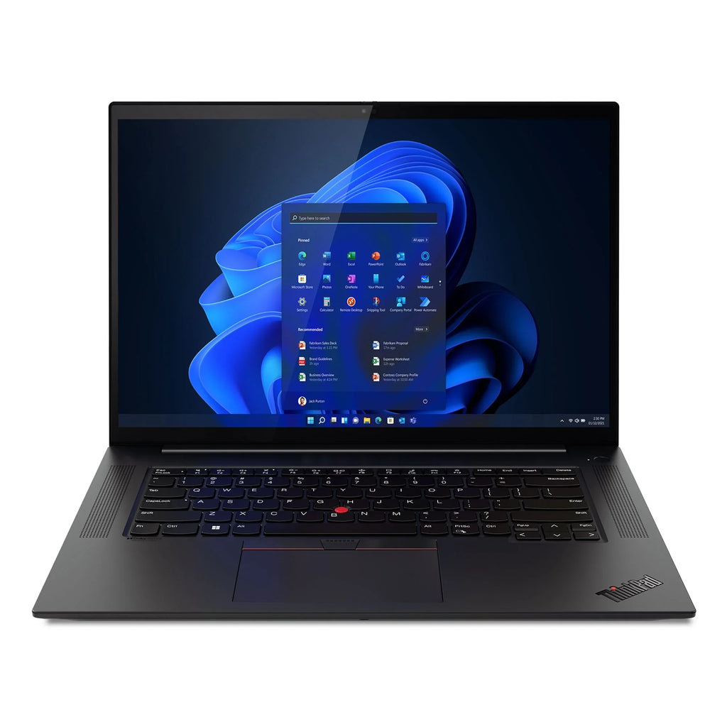 Lenovo ThinkPad X1 Extreme Gen 5 Intel Laptop, 16" IPSize  LED , vPro®,  GeForce RTX 3050 Ti Laptop GPU 4GB GDDR6, GB, 1TB SizeSizeD