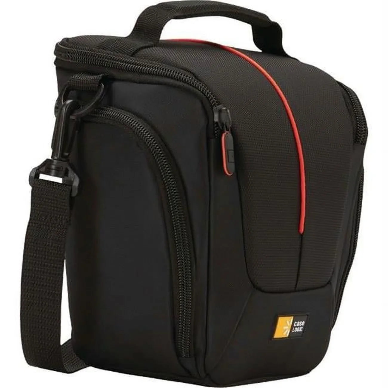 Case Logic Carrying Case (Holster) Camera, Accessories, Battery, Cable, Lens Cap, Memory Card, Cloth - Black