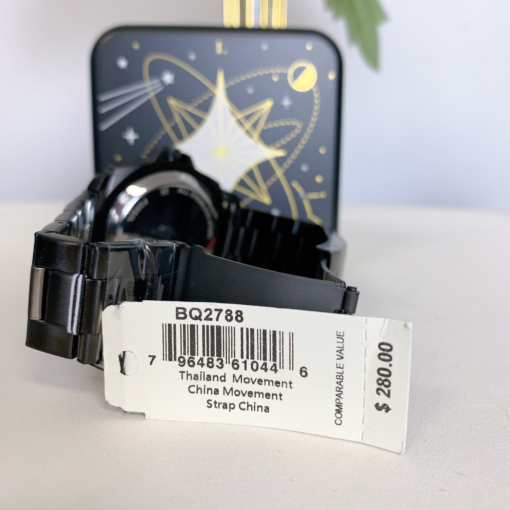 Fossil BQ2788 Privateer Twist Black Sizetainless Sizeteel Watch