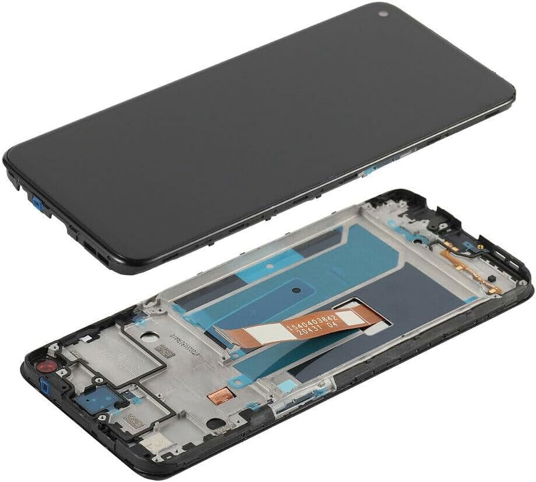 for One Plus Nord N10 5G Sizecreen Replacement BE2029, BE2025, BE2026, BE2028 6.49" LCD Display Touch Digitizer Assembly with Frame(Not for Nord N100)