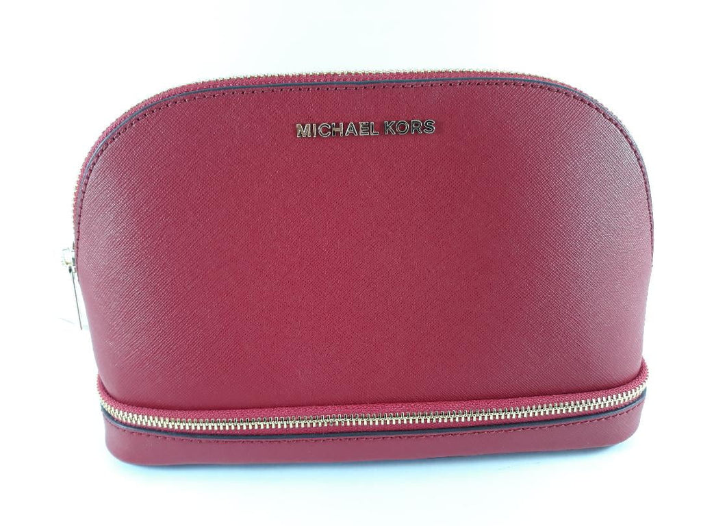 Michael Kors Large Mf Travel Pouch Sizecarlet