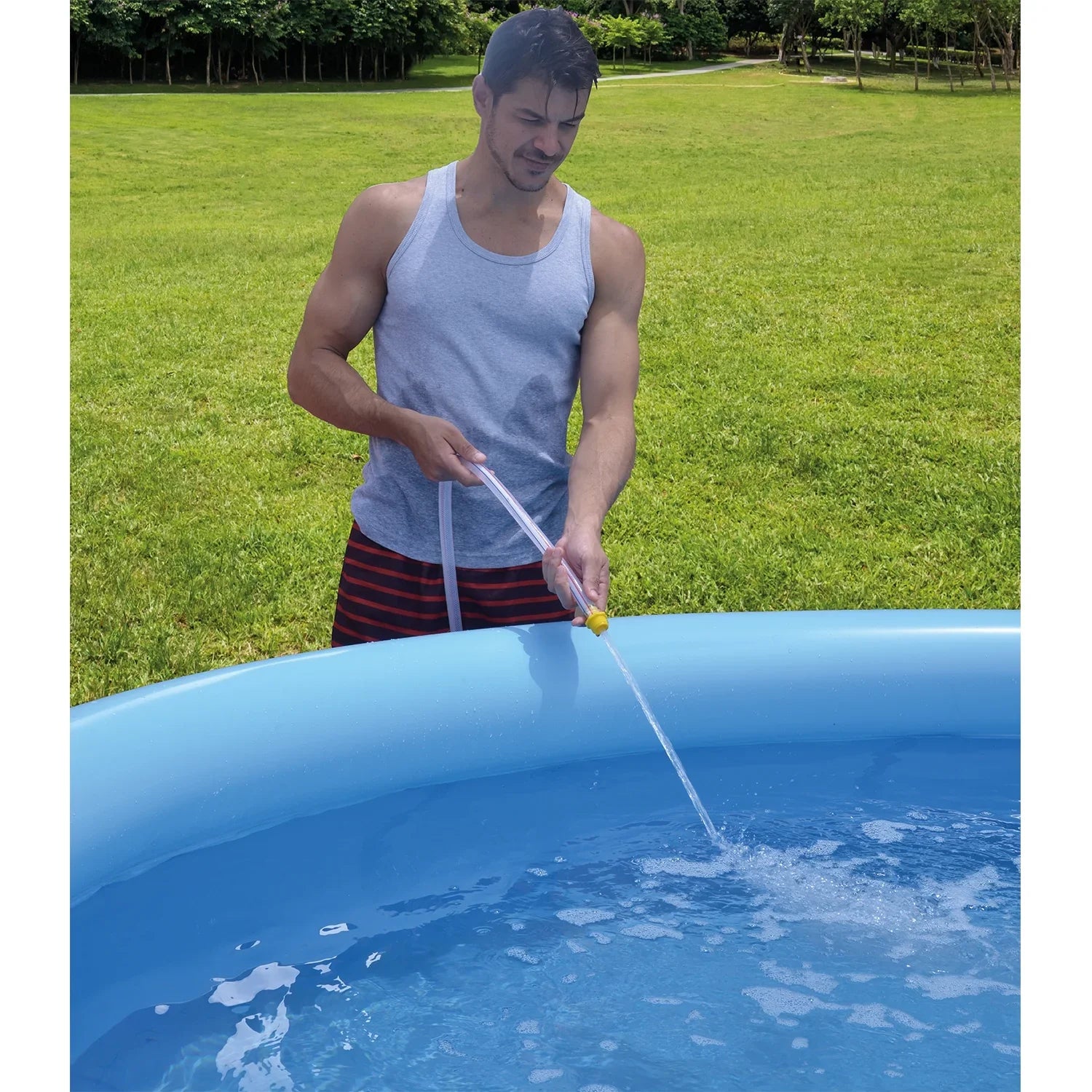 JLeisure Prompt Sizeet & Pineapple Inflatable Outdoor Sizewimming Pool (2)