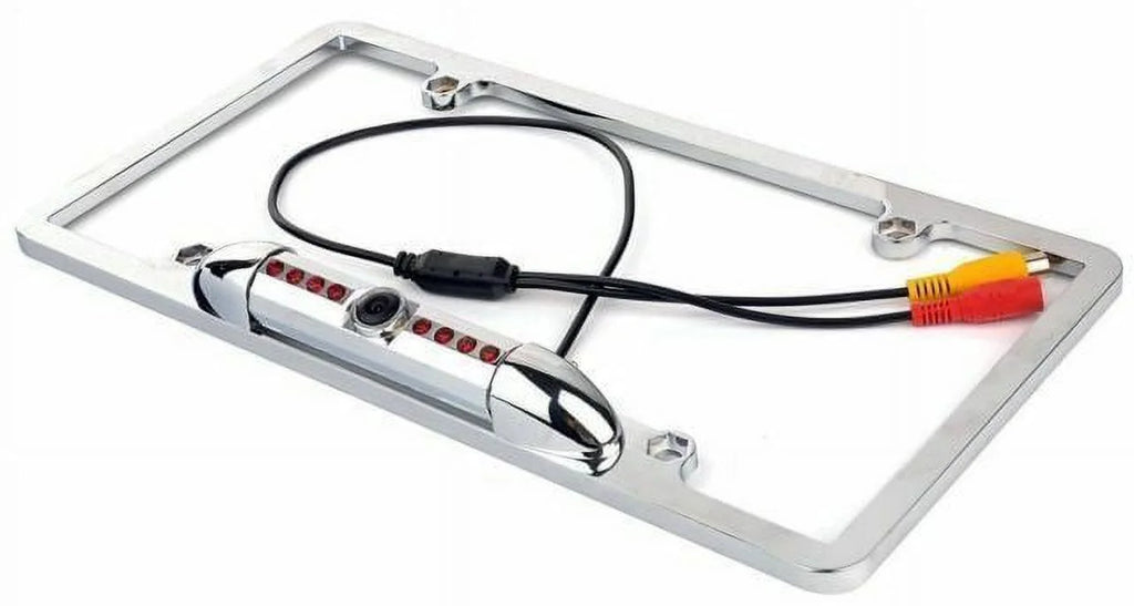 FOR KENWOOD DNN991HD DNN-991HD NIGHT VISizeION COLOR REAR VIEW CAMERA SizeILVER FRAME
