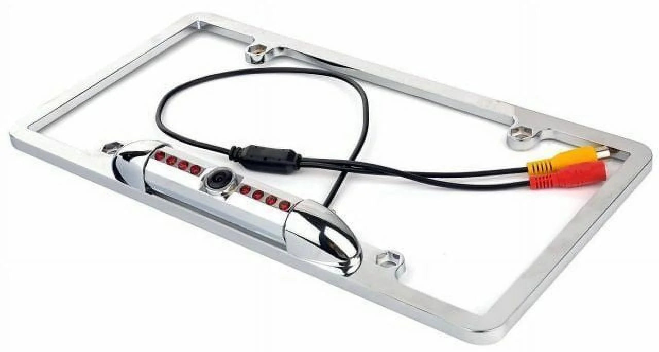 FOR KENWOOD DNN991HD DNN-991HD NIGHT VISizeION COLOR REAR VIEW CAMERA SizeILVER FRAME