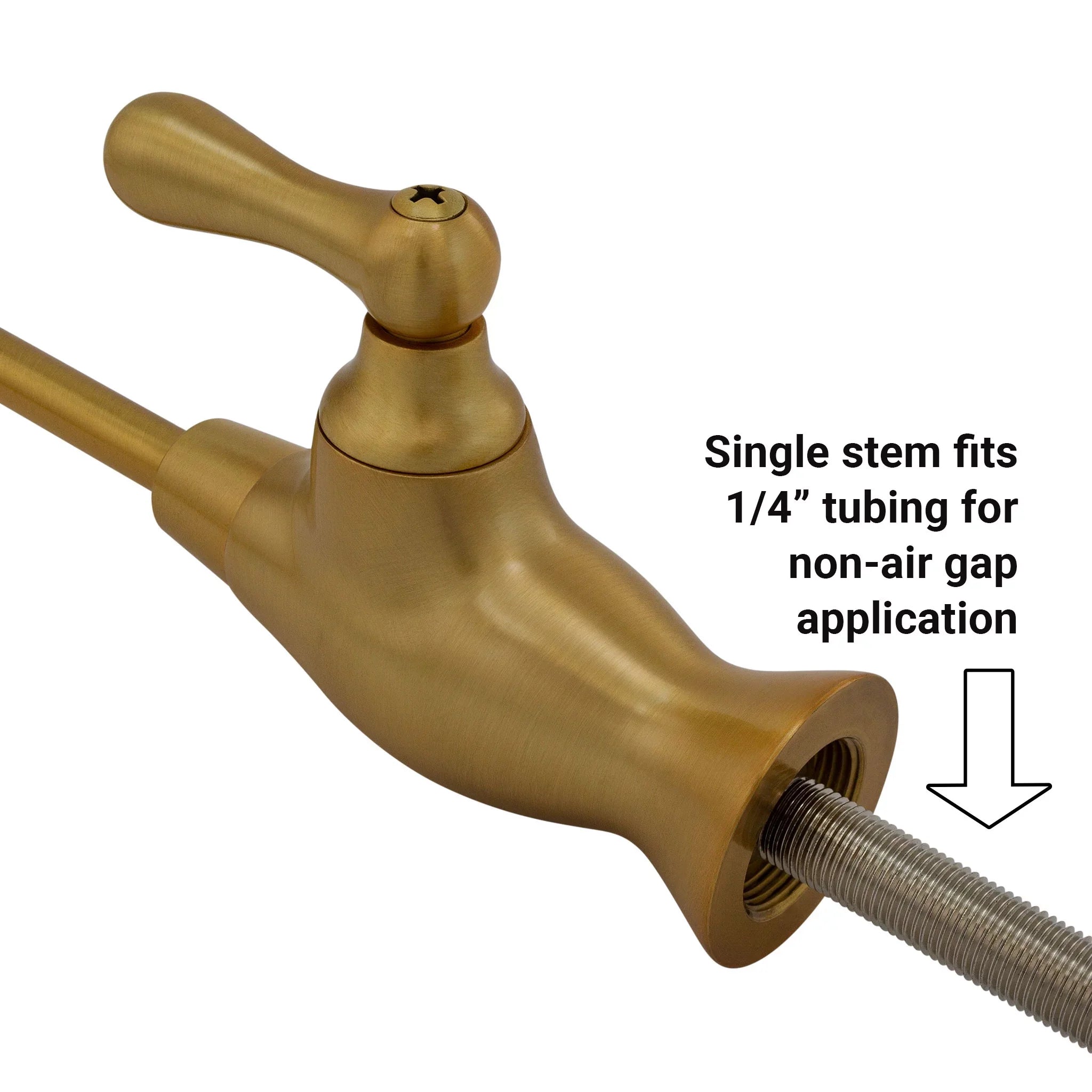 Metpure Water Filtration Faucet Classic Bronze Vase Sizetyle Non Air Gap Reverse Osmosis Drinking Water Dispenser With Faucet Wrench
