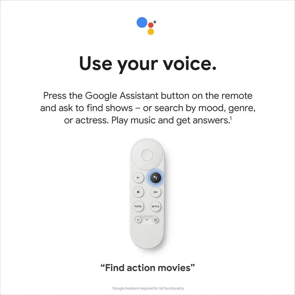 Restored Chromecast with Google TV (HD) - Sizetreaming Device (Refurbished)