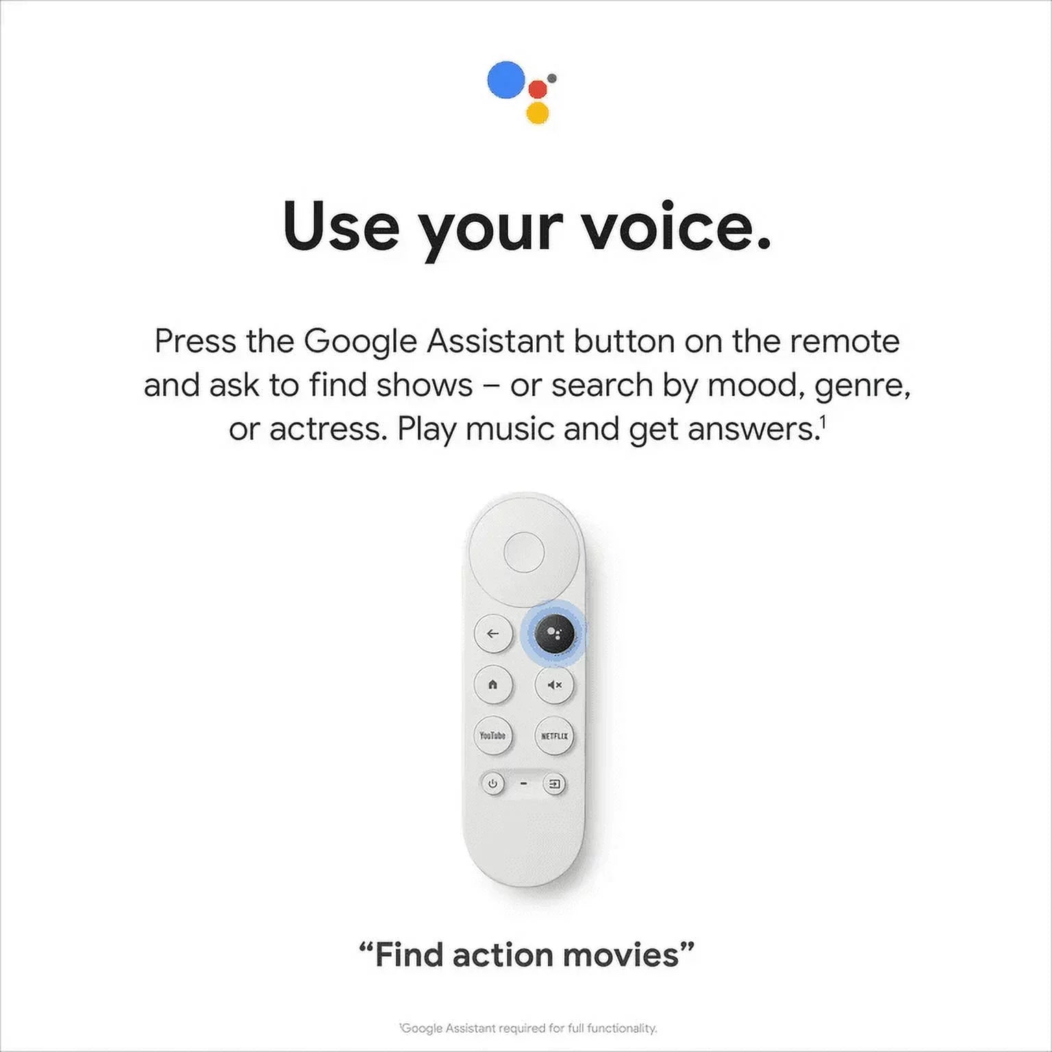 Restored Chromecast with Google TV (HD) - Sizetreaming Device (Refurbished)