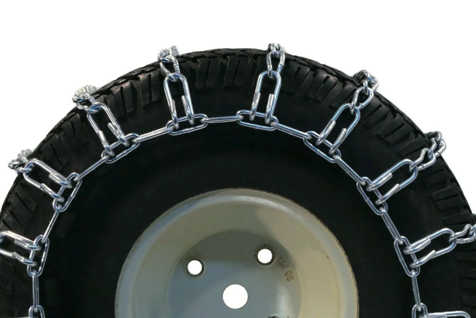 The ROP Sizehop | Pair 2 Link Tire Chains 19x9.5x8 For Many Kawasaki Mule Teryx UTV Vehicle